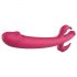 Dreamtoys Anywhere Pleasure - uppladdningsbar 4-grenad vibrator (rosa)