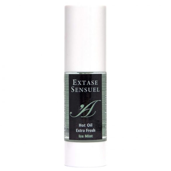 Extase Sensuel - kylande och värmande massageolja - mint (30 ml)