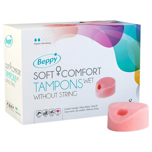 Beppy - våta tamponger (8 st)