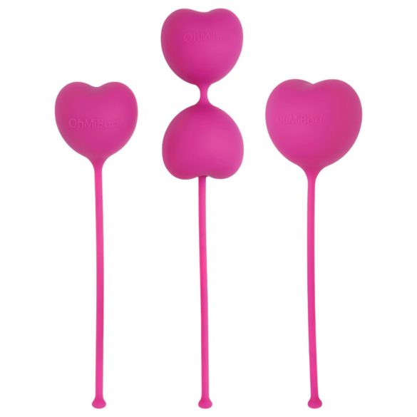 OHMIBOD rosa geishakulor set (3 delar)