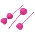 OHMIBOD rosa geishakulor set (3 delar)