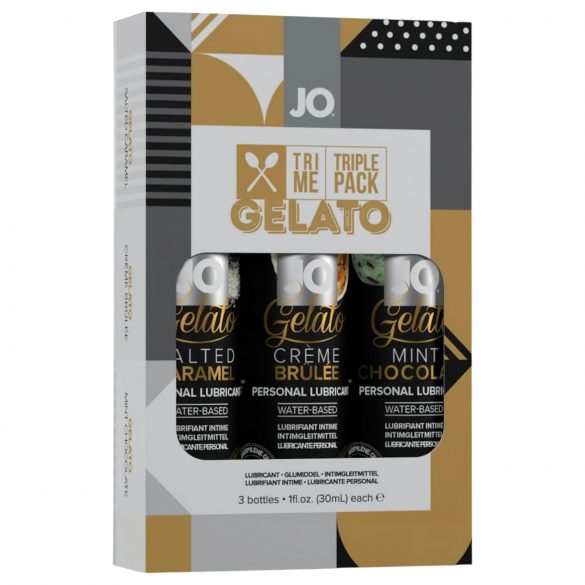 JO System Gelato - smakfullt glidmedelset (3x30ml)