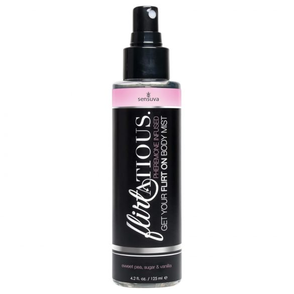 Sensuva Flirtatious - Feromon Body Mist - Vanilj & Sötväppling (125ml)