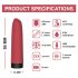 Magic Motion Awaken - smart mini-vibrator i rött