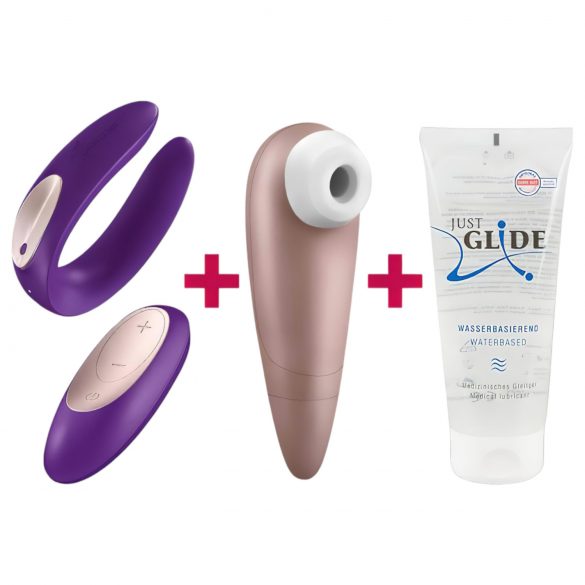 Satisfyer vibratorpaket för par (3 delar)