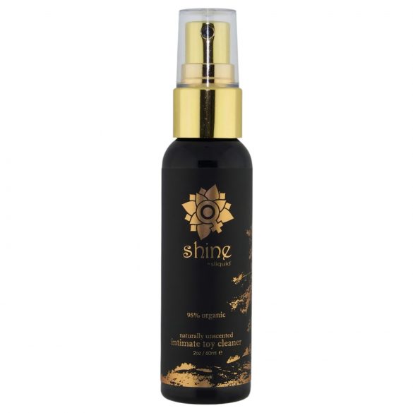 Sliquid Shine - 100% vegansk, känslig desinficeringsspray (60ml)