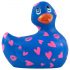 My Duckie Romance 2.0 - Vattentät klitorisstimulator (blå-rosa)