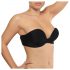 Bye Bra Gala B - osynlig push-up bh (svart)