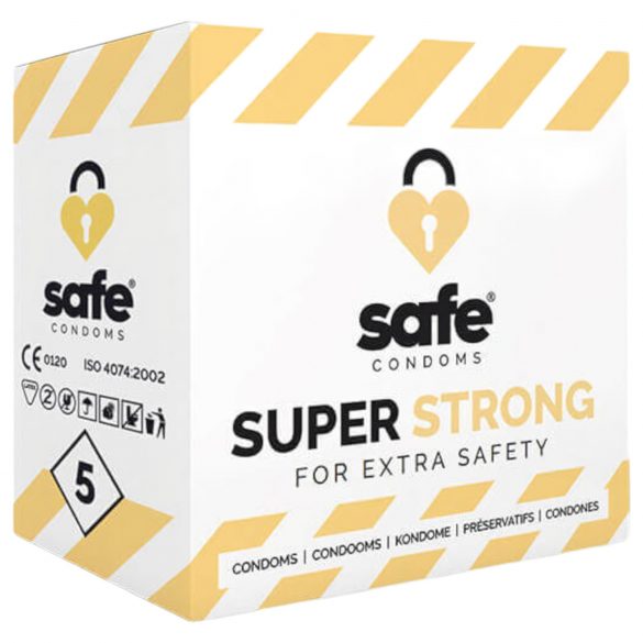 SAFE Super Strong - extra stark kondom (5 st)