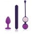 Rianne Essentials First - vibrator set - lila (3 delar)