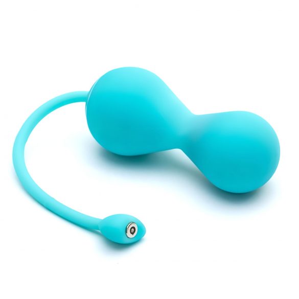 LOVELIFE BY OHMIBOD - KRUSH - smart geishakulor med batteri (turkos)