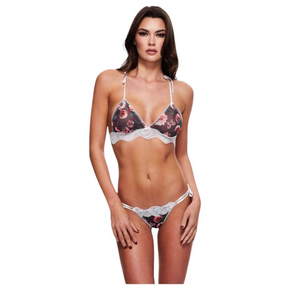 Baci - blomsterlacy bh-set - M/L